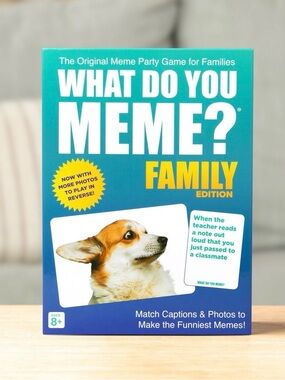 NEW! What Do You Meme? Family Edition Card Game